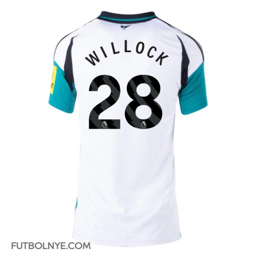 Camiseta Newcastle United Joe Willock #28 Visitante Equipación para mujer 2024-25 manga corta